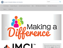 Tablet Screenshot of isbatlanta.org